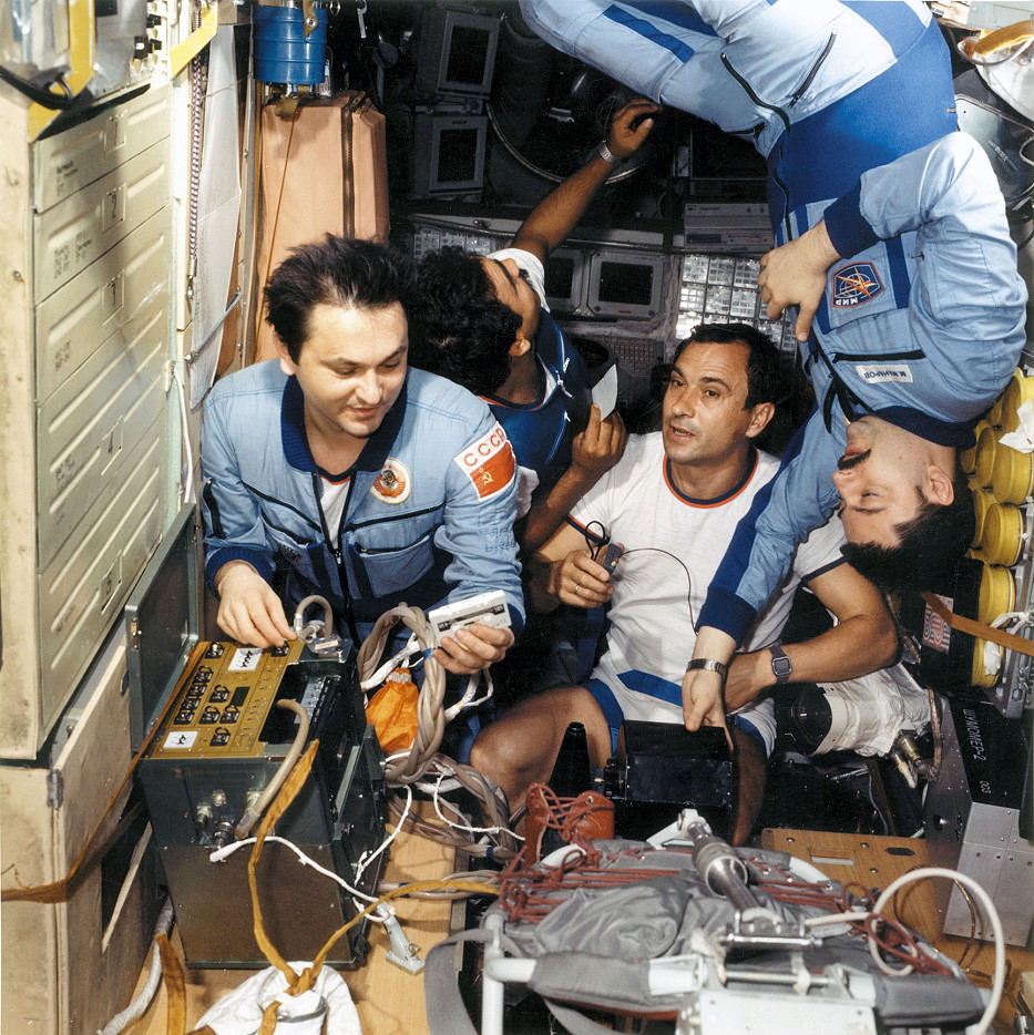 Leben an Bord der Mir