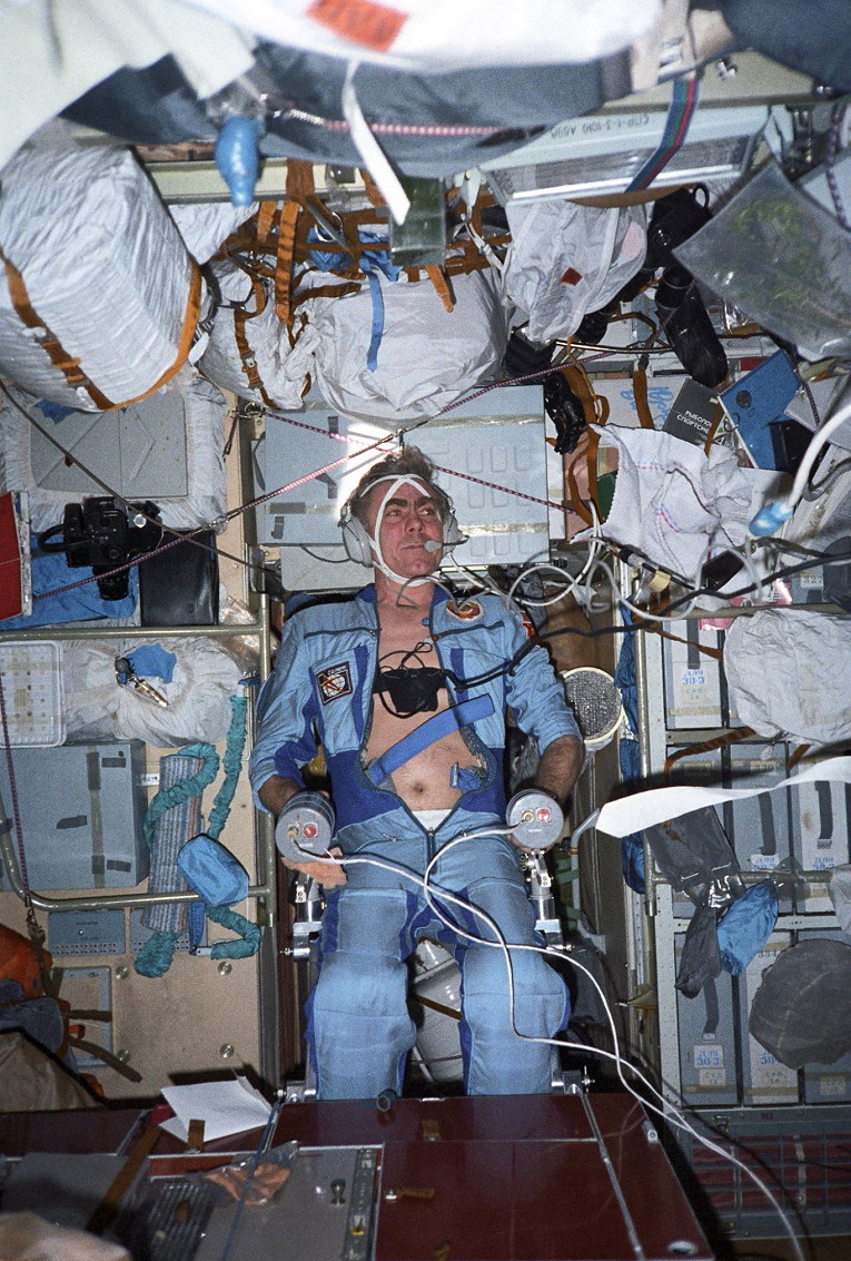 Leben an Bord der Mir