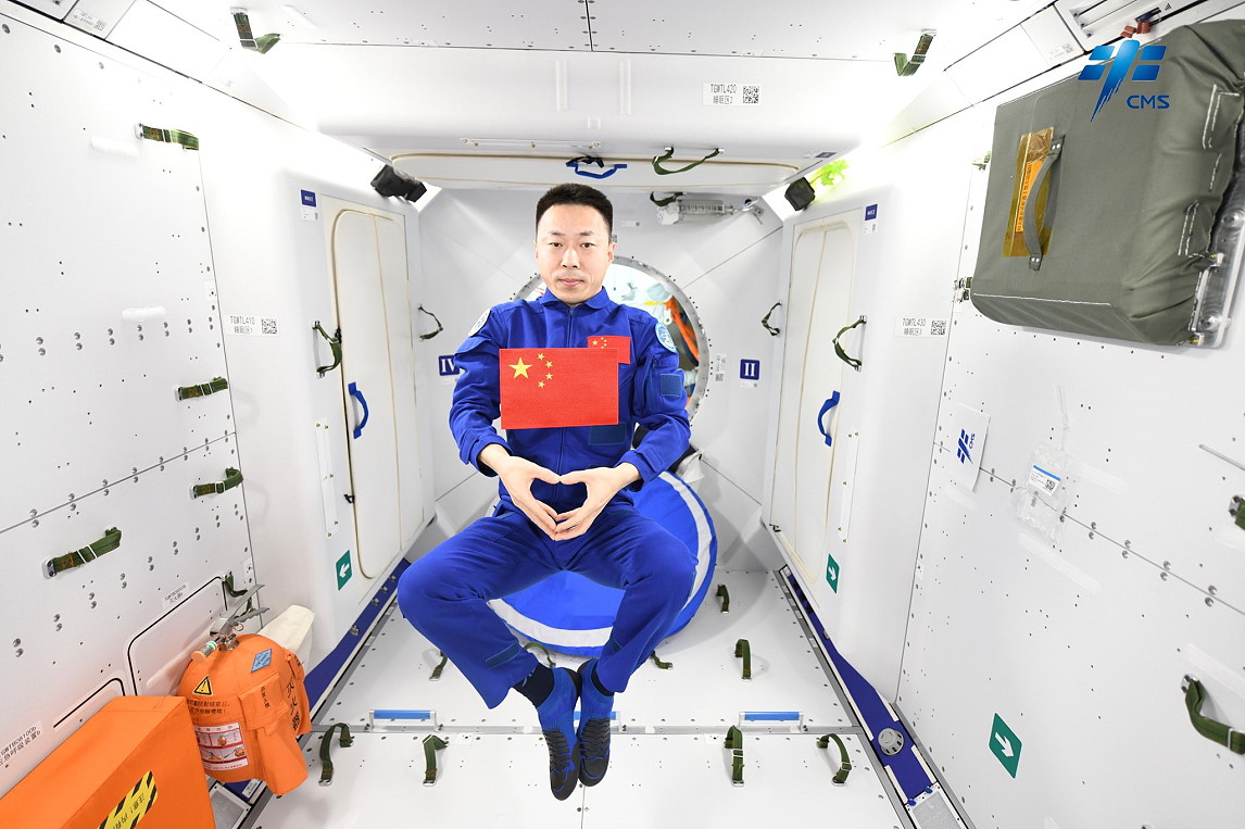 life onboard Tiangong