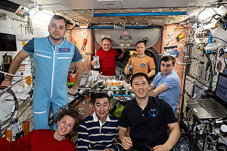 life onboard ISS