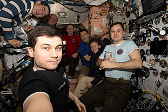 life onboard ISS