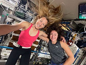 Leben an Bord der ISS