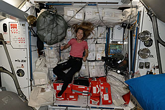 Leben an Bord der ISS