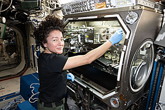Leben an Bord der ISS