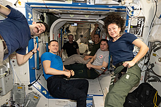 Leben an Bord der ISS