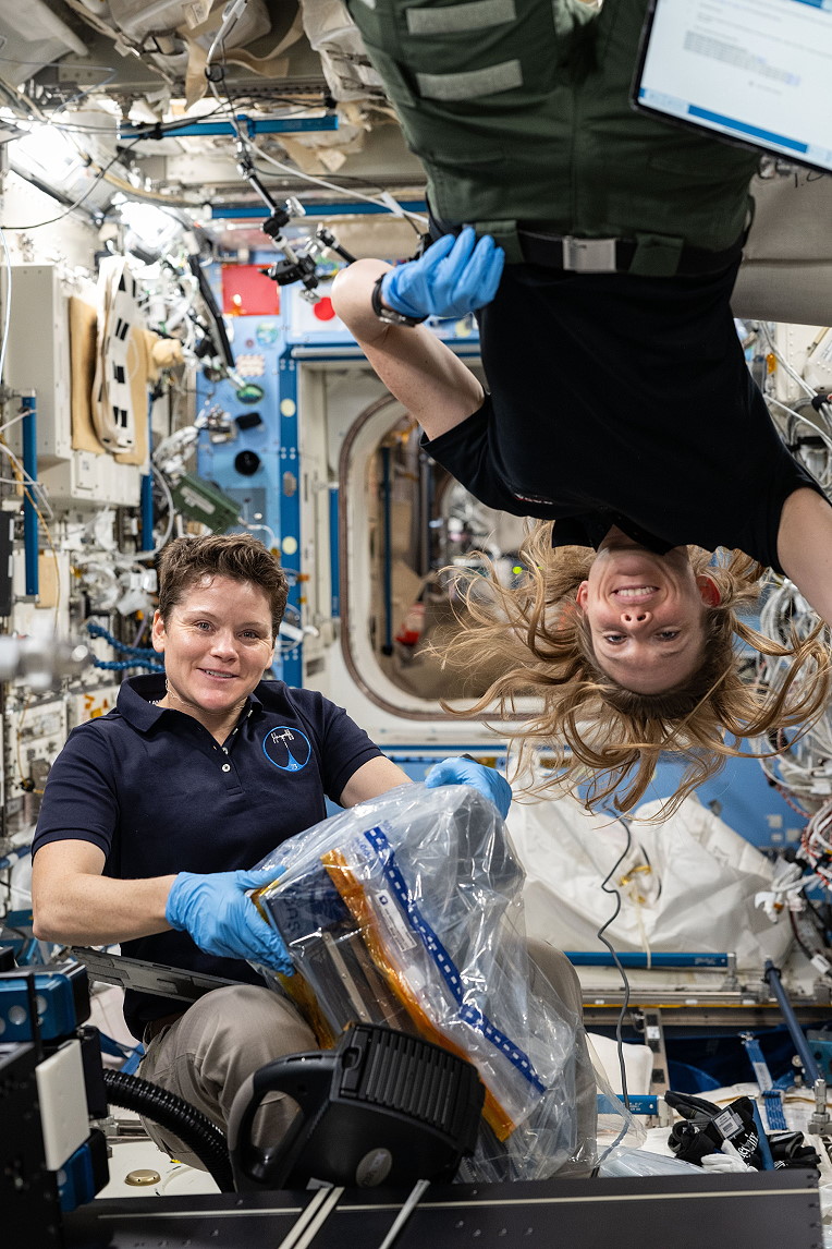 Leben an Bord der ISS