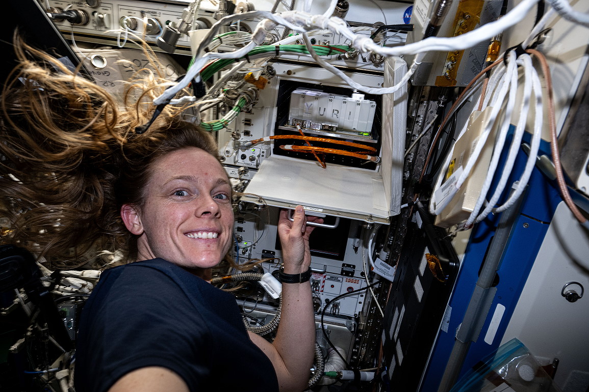 Leben an Bord der ISS