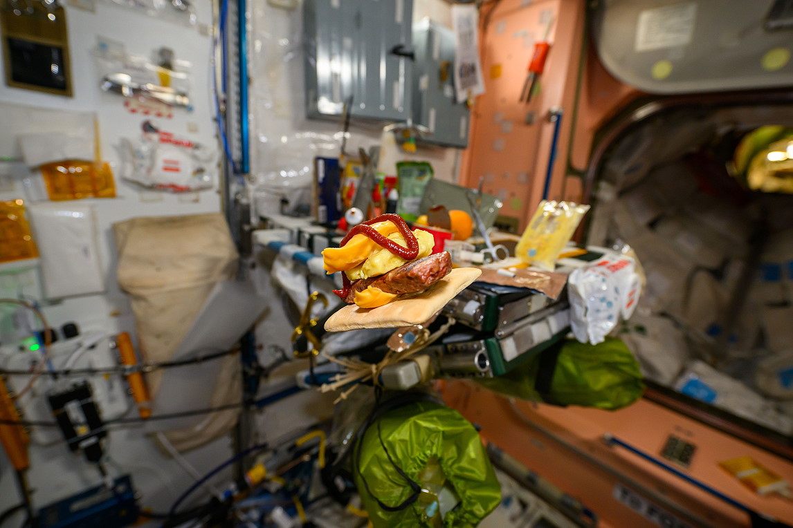life onboard ISS