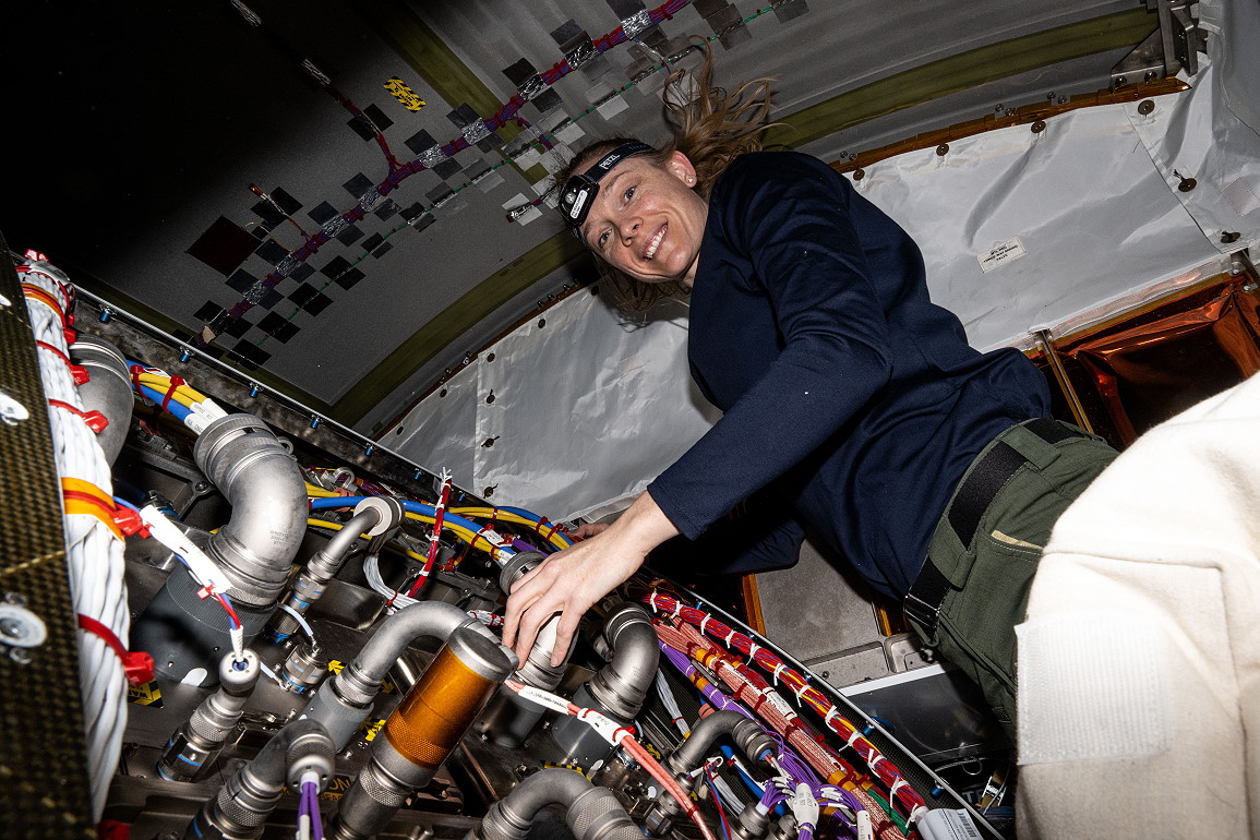 Leben an Bord der ISS