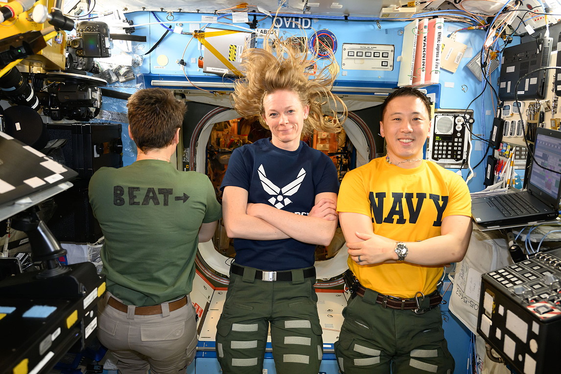 Leben an Bord der ISS