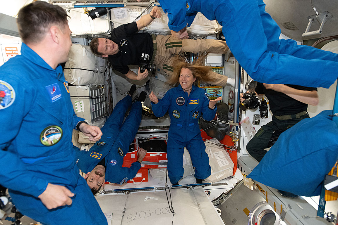 Leben an Bord der ISS