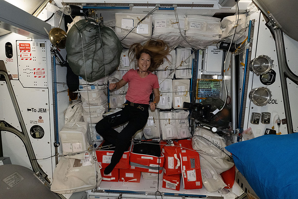 Leben an Bord der ISS