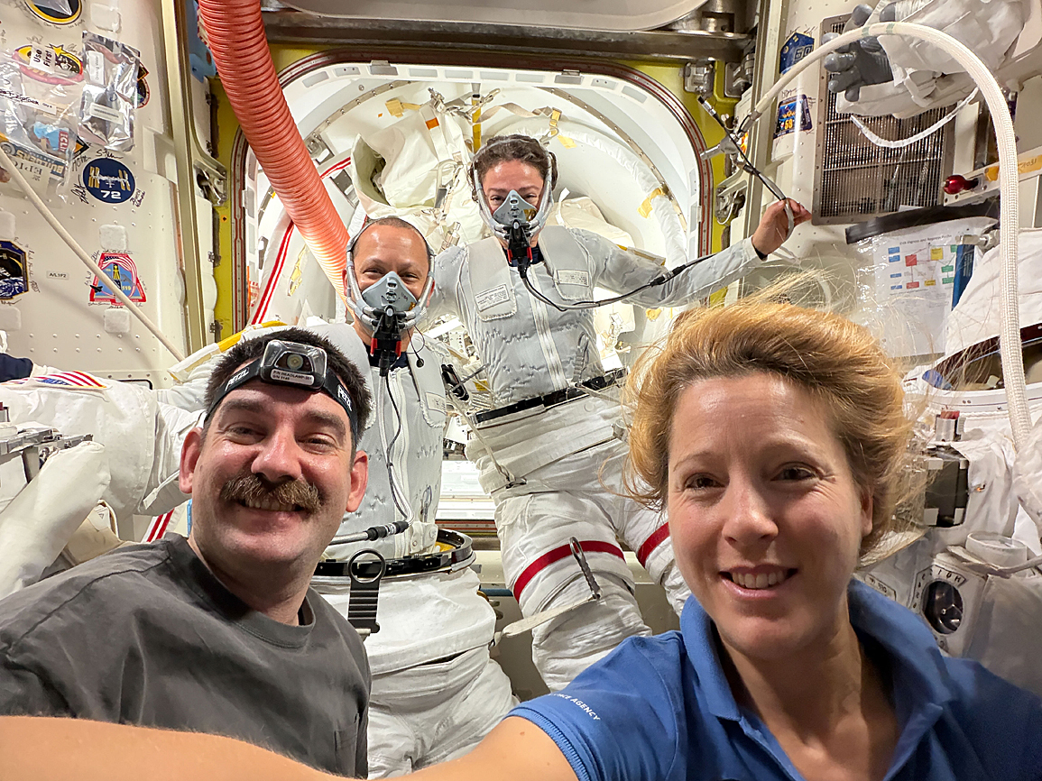 Leben an Bord der ISS