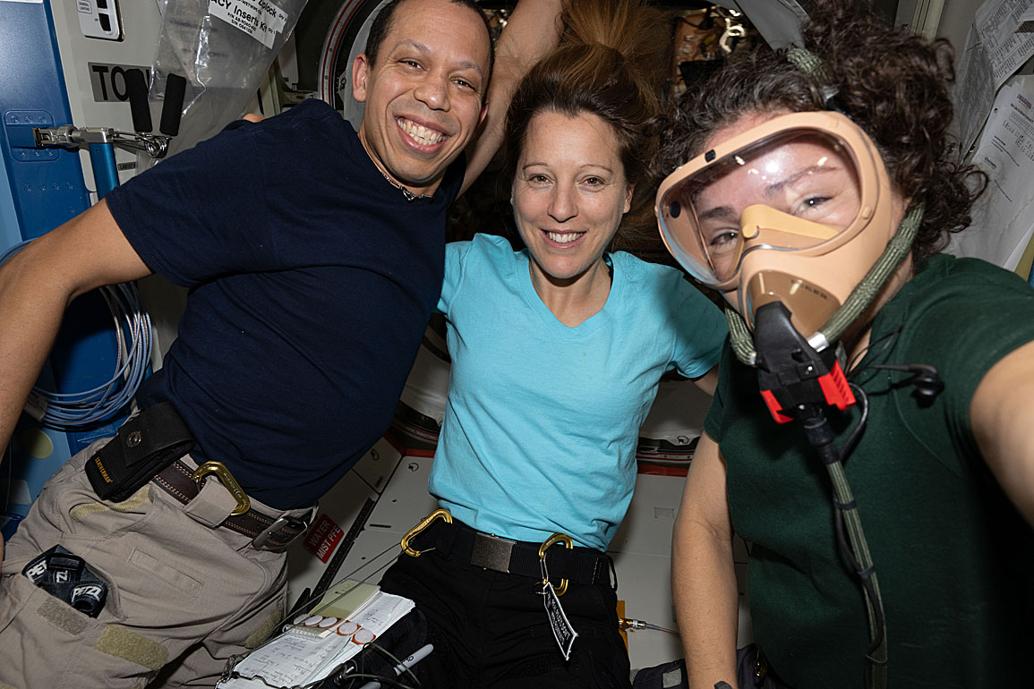 Leben an Bord der ISS