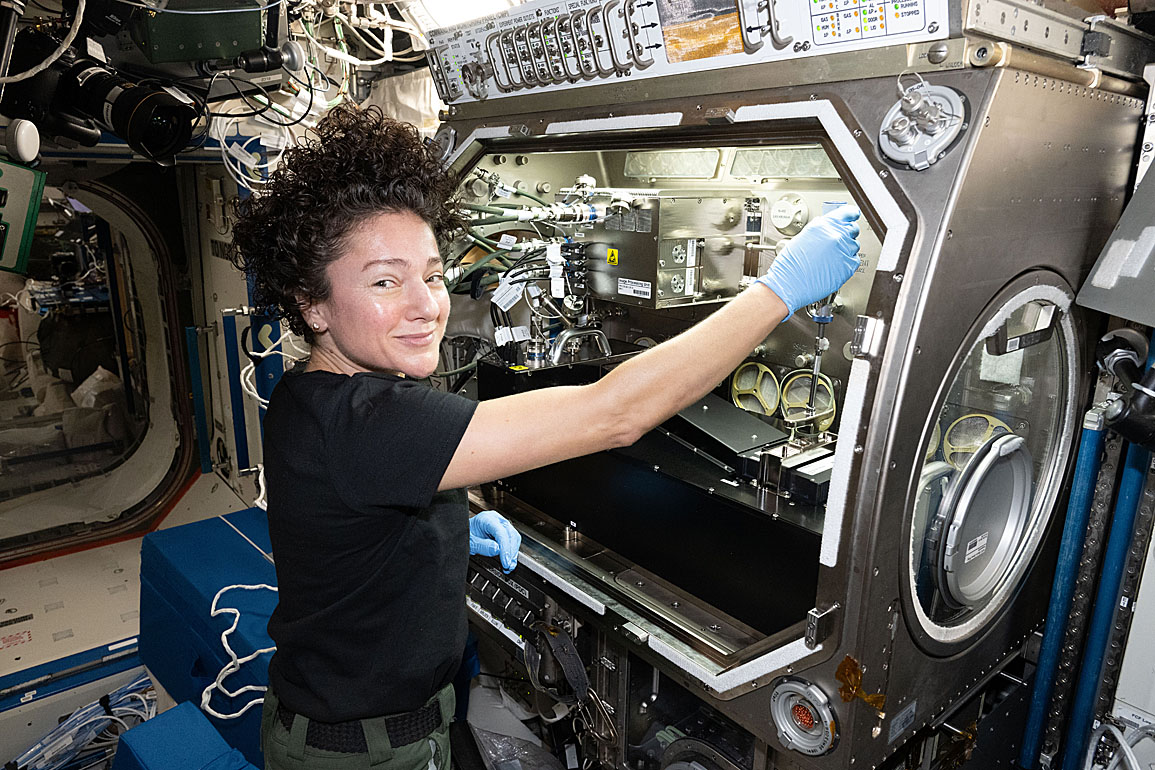 Leben an Bord der ISS