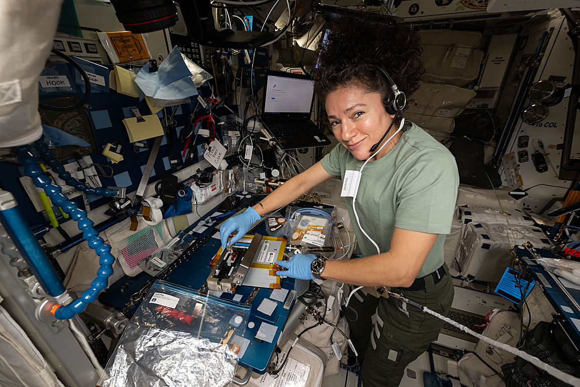 Leben an Bord der ISS