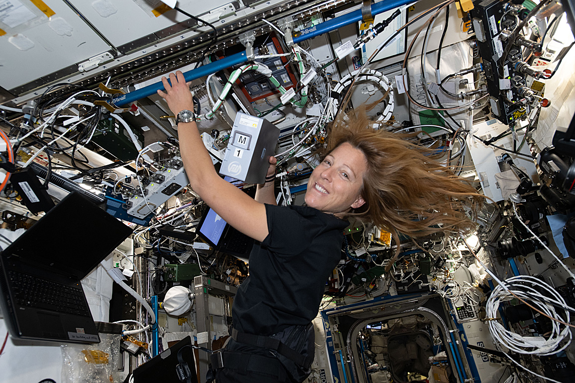 Leben an Bord der ISS