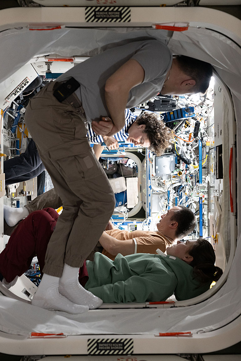 life onboard ISS