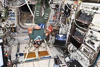 Leben an Bord der ISS