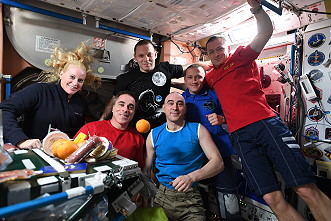 life onboard ISS