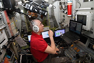 life onboard ISS