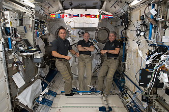 Crew onboard ISS