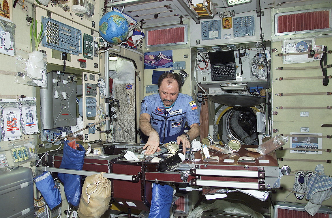 life onboard ISS