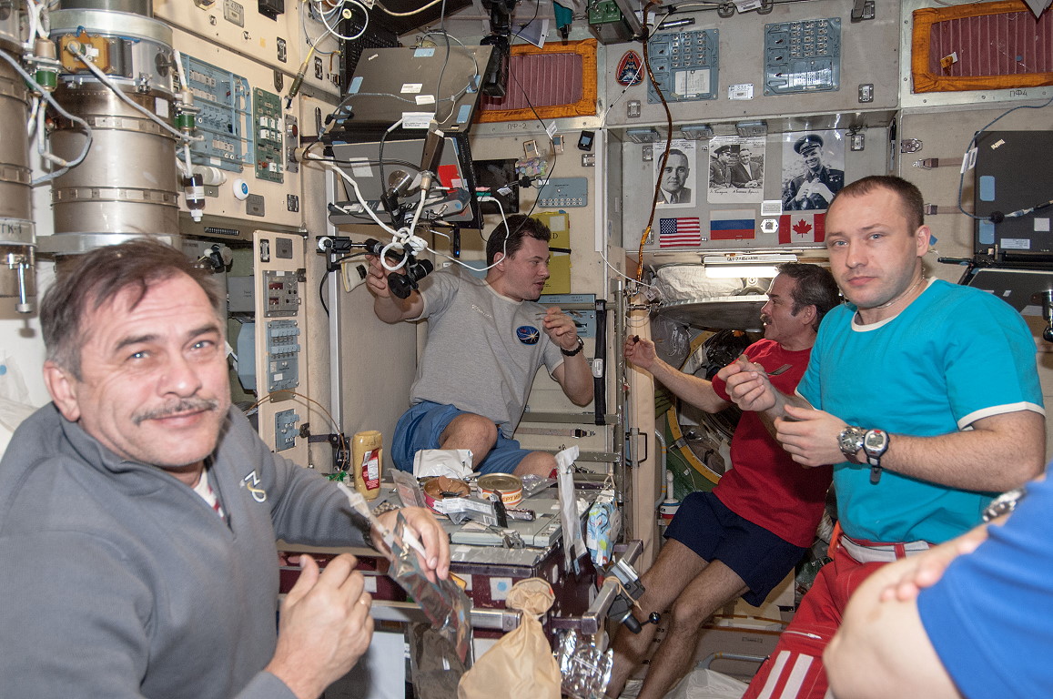 life onboard ISS