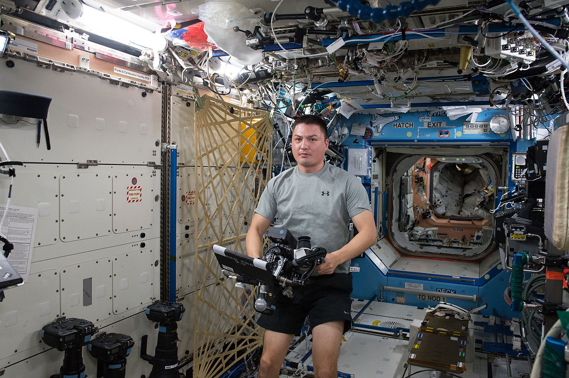 life onboard ISS