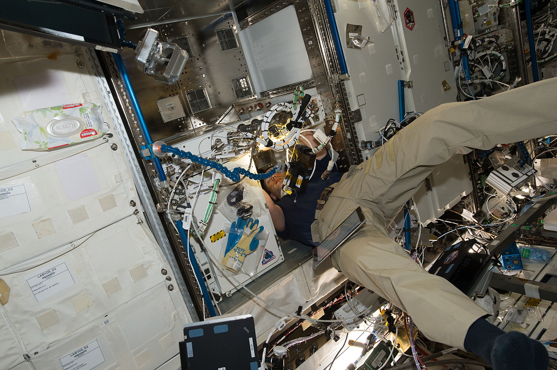 life onboard ISS