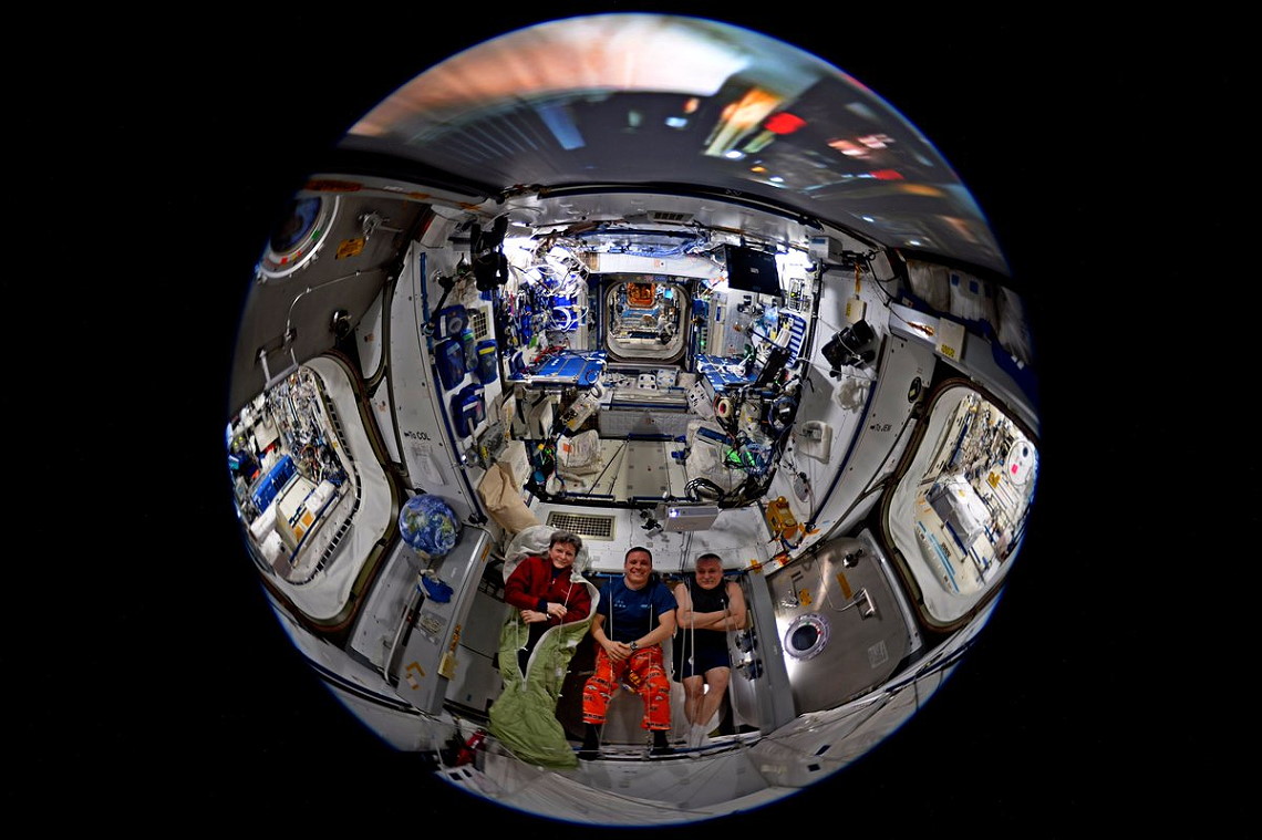 life onboard ISS