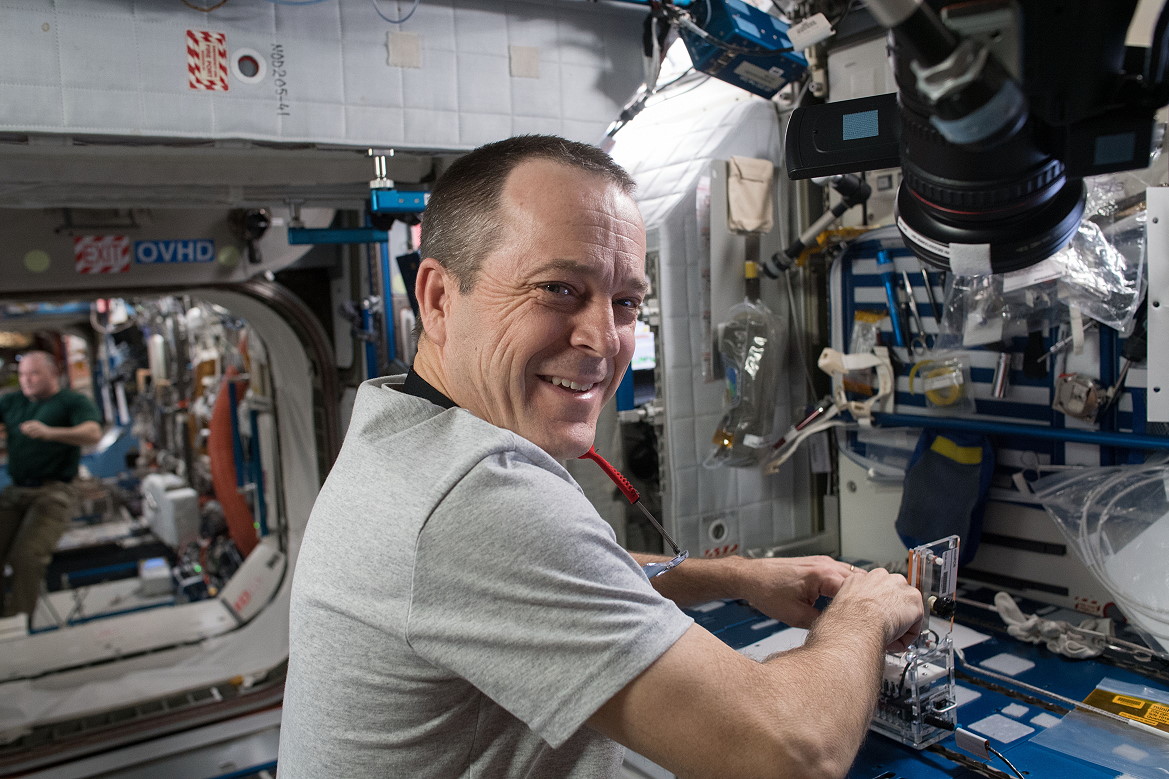 life onboard ISS
