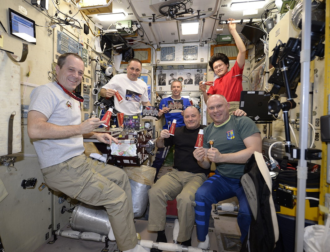 life onboard ISS