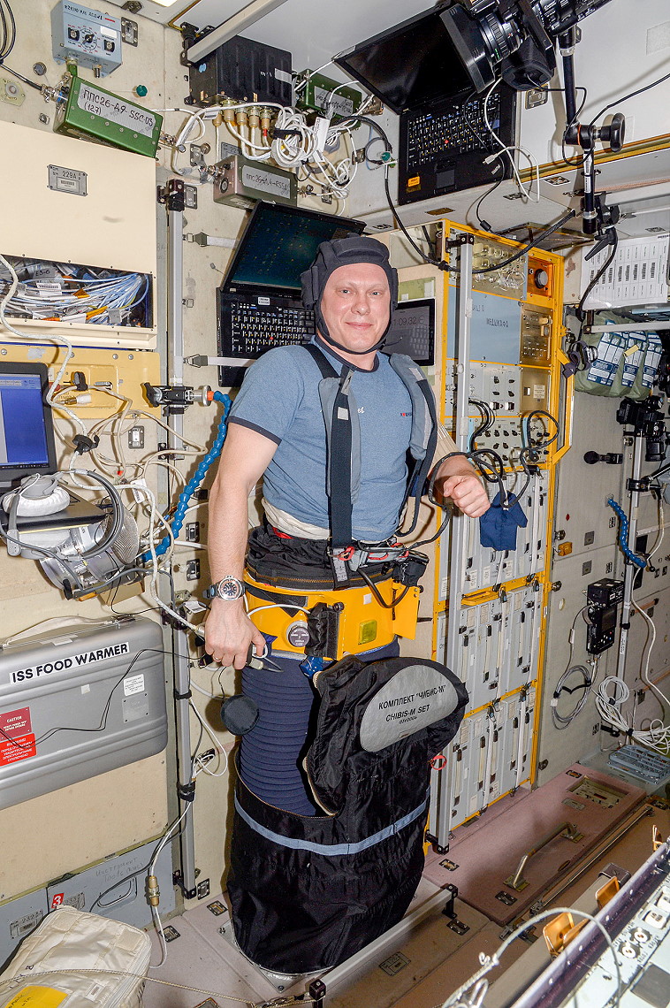 life onboard ISS