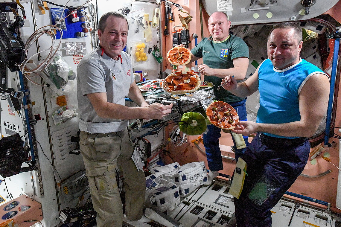 life onboard ISS