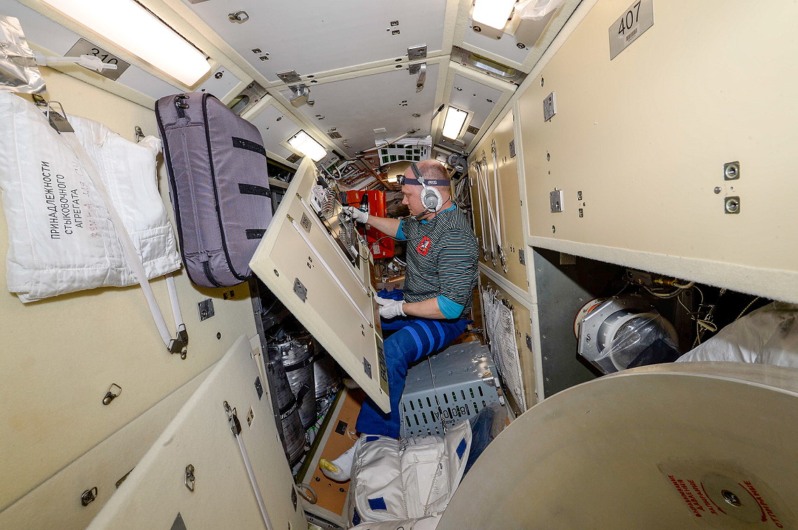life onboard ISS