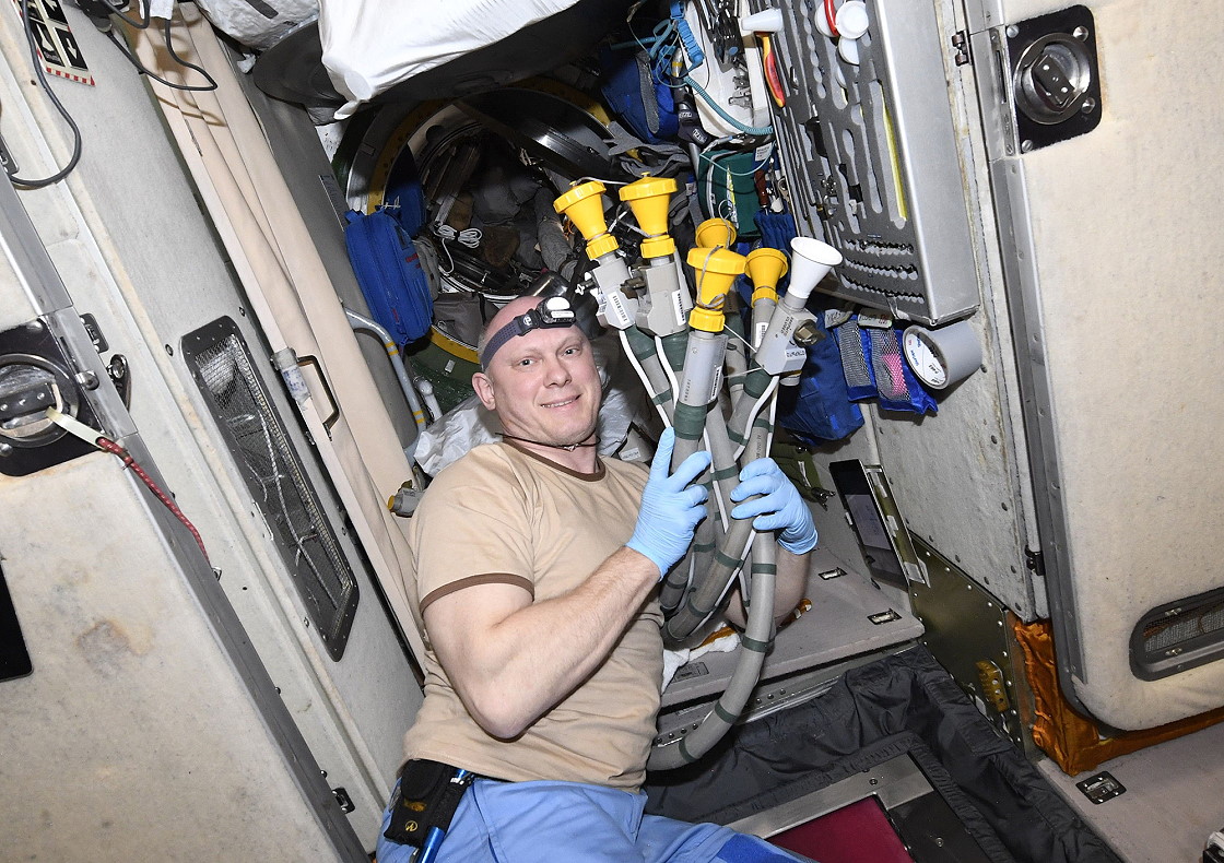 life onboard ISS