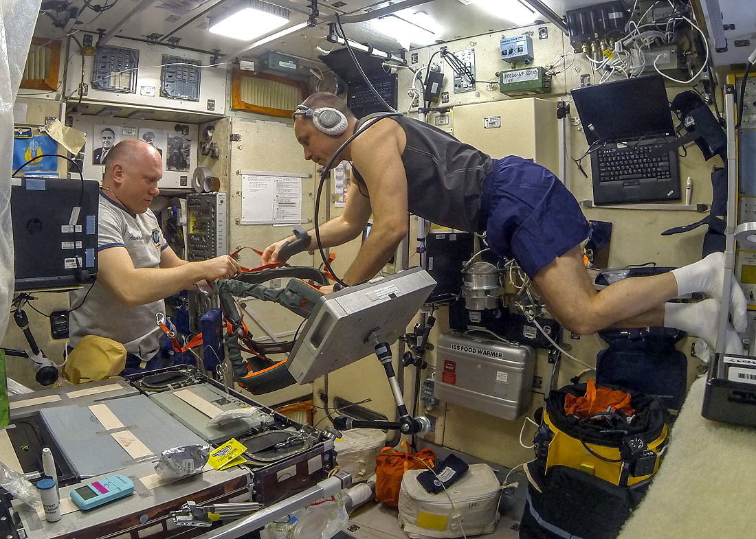 life onboard ISS