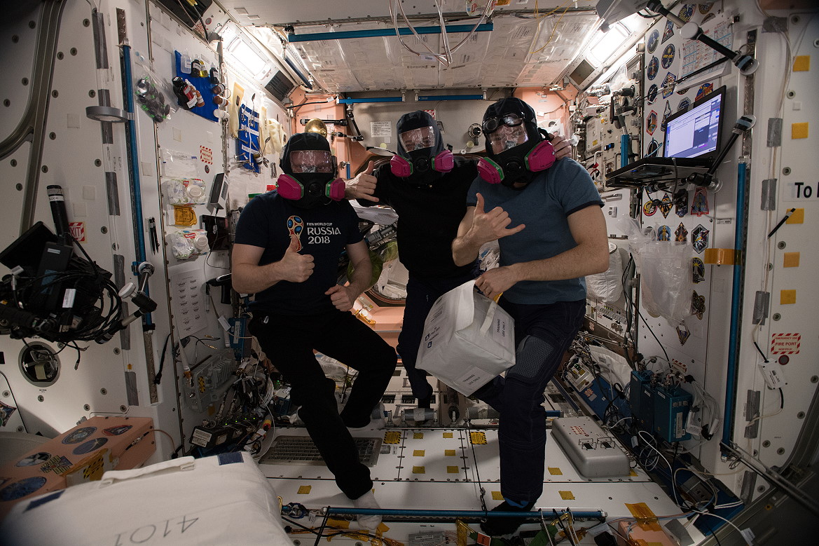 life onboard ISS