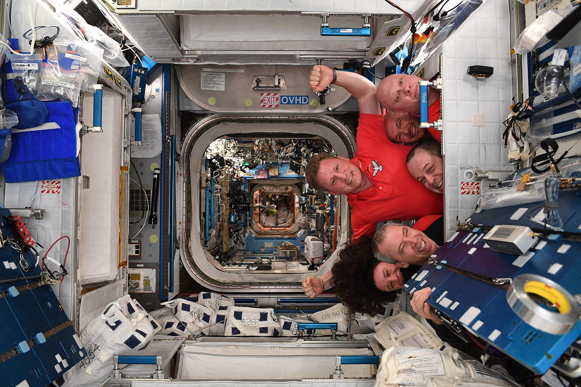 life onboard ISS