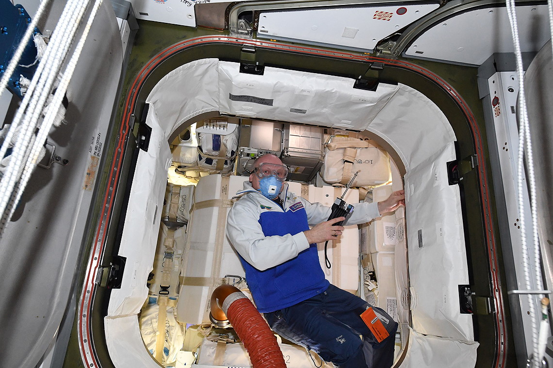 Leben an Bord der ISS