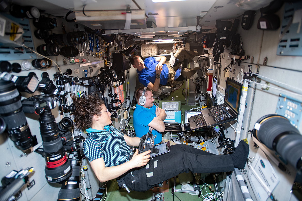 life onboard ISS