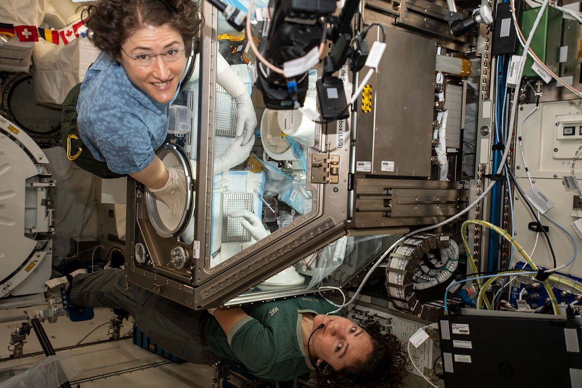 Leben an Bord der ISS