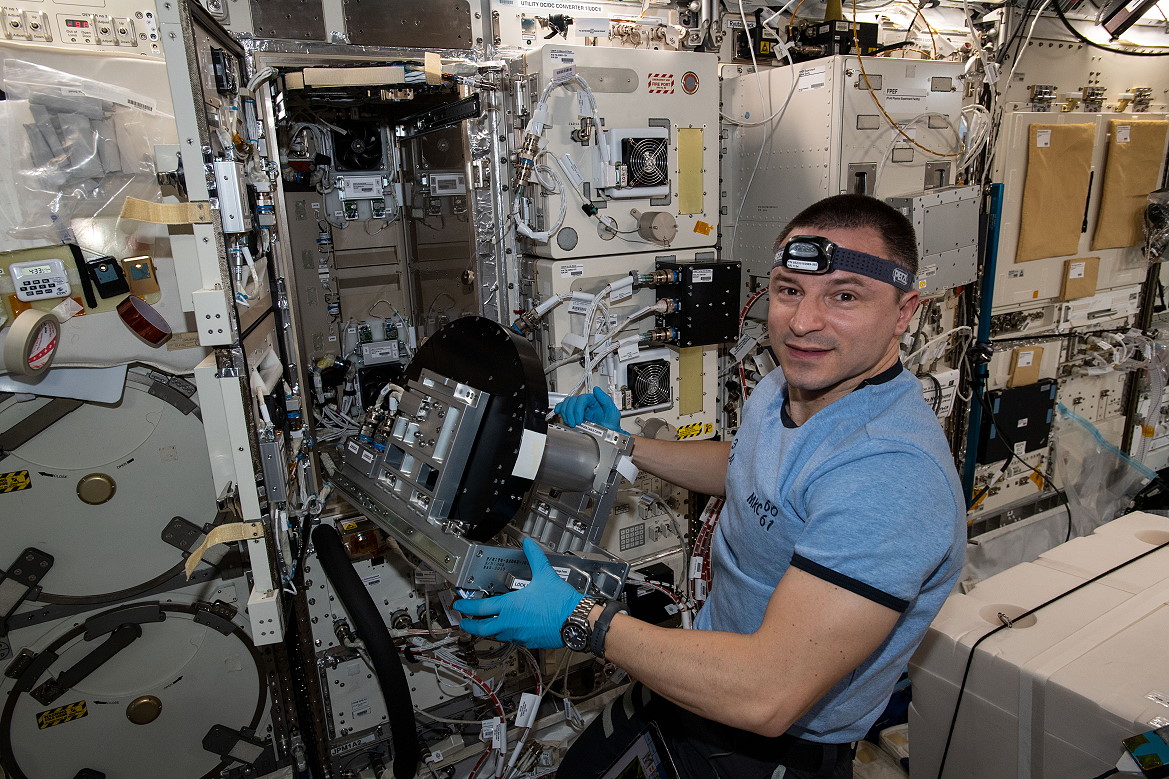 Leben an Bord der ISS