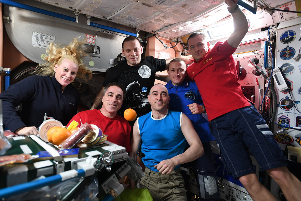 life onboard ISS