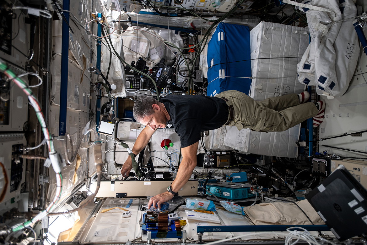 Leben an Bord der ISS