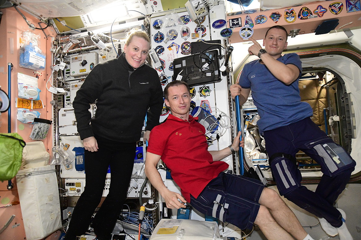 Leben an Bord der ISS