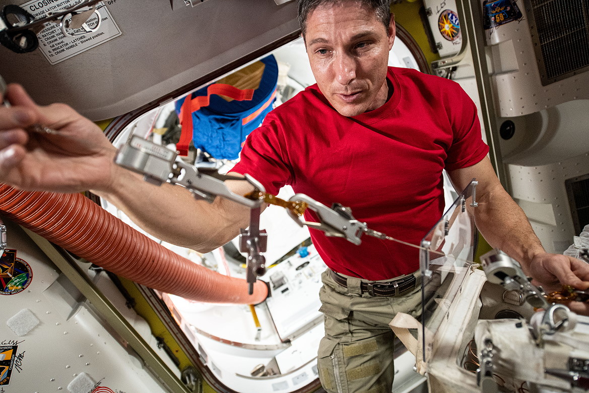 life onboard ISS