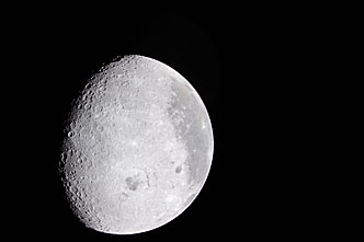 Moon seen from Artemis II during flyby