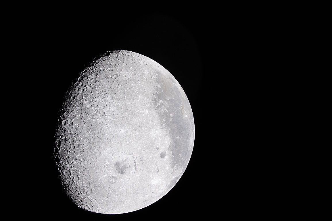 Moon seen from Artemis II during flyby